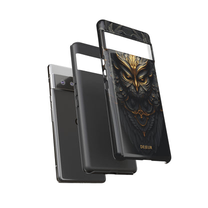 Golden Dark Owl - Google Pixel Tough Case