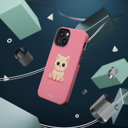 Candy Floss Kitty - iPhone MagSafe Tough Case