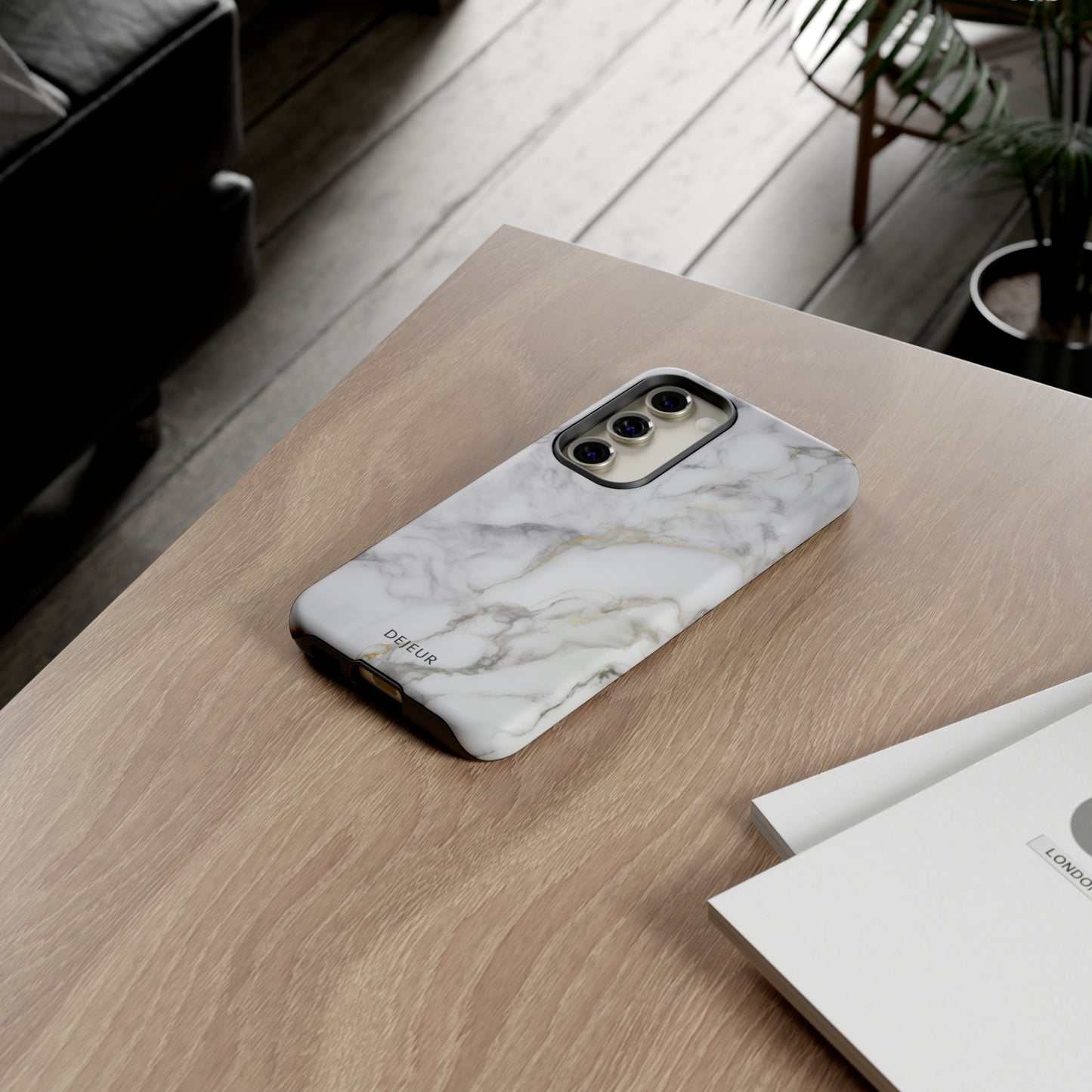 Touch of Gold Classic Marble - Samsung Galaxy Tough Case