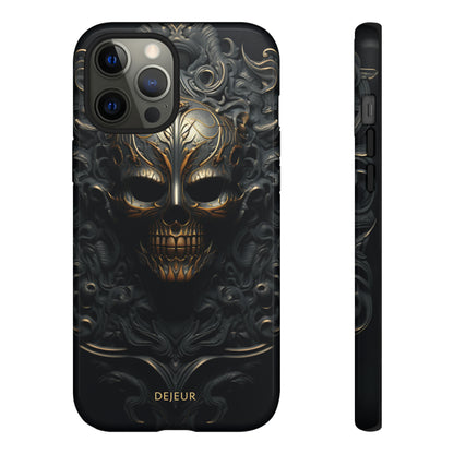 Dark Bronze Skull - iPhone Tough Case