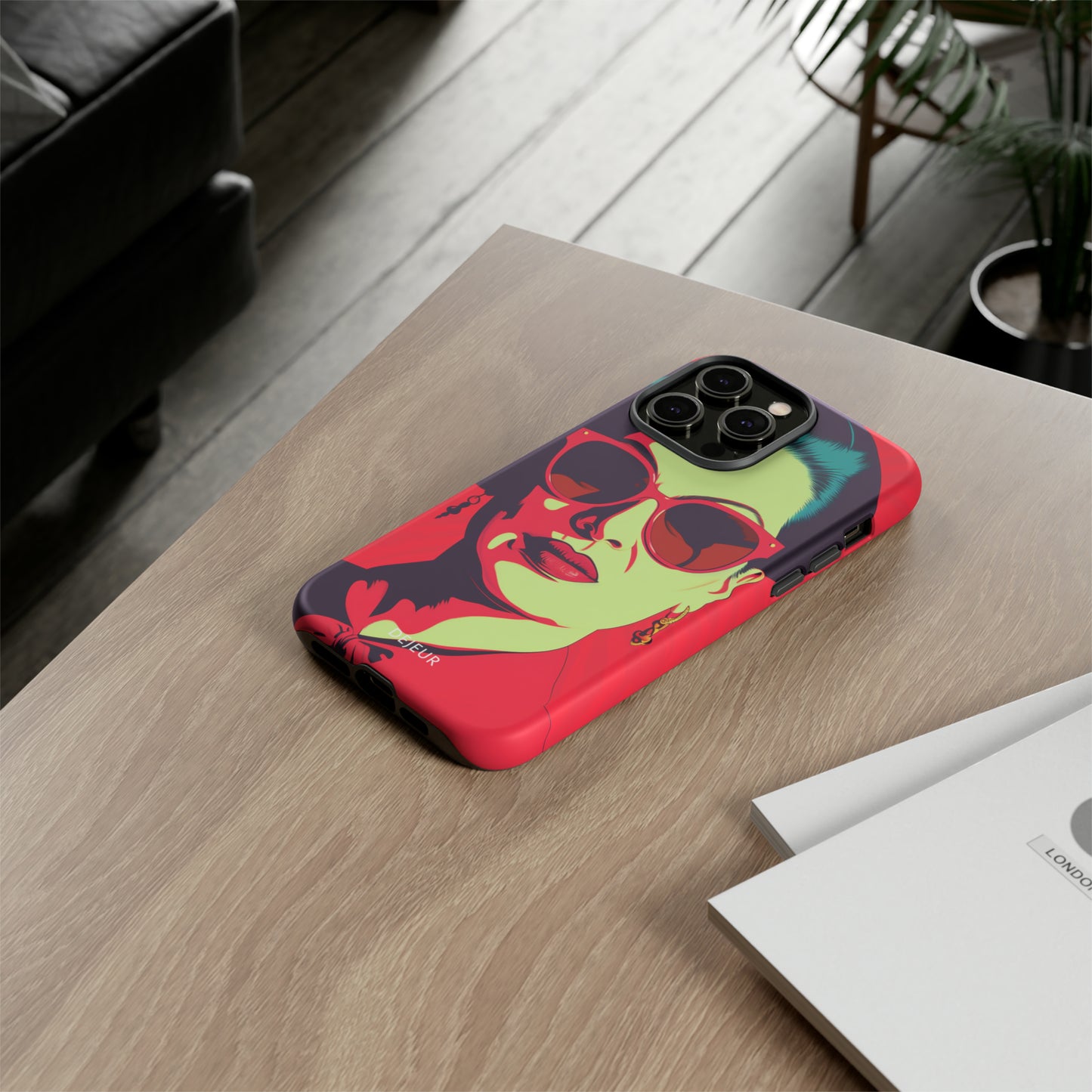 Umm Kulthum Red - iPhone Tough Case