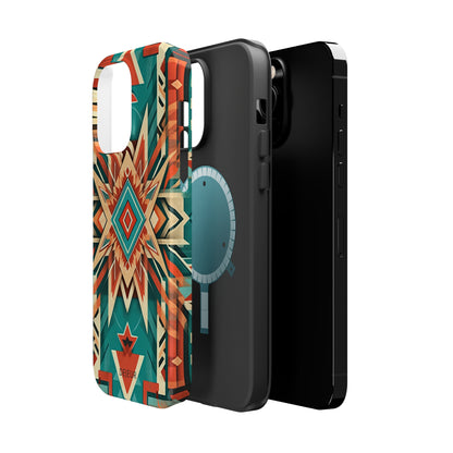 Aztec Design - iPhone MagSafe Tough Case