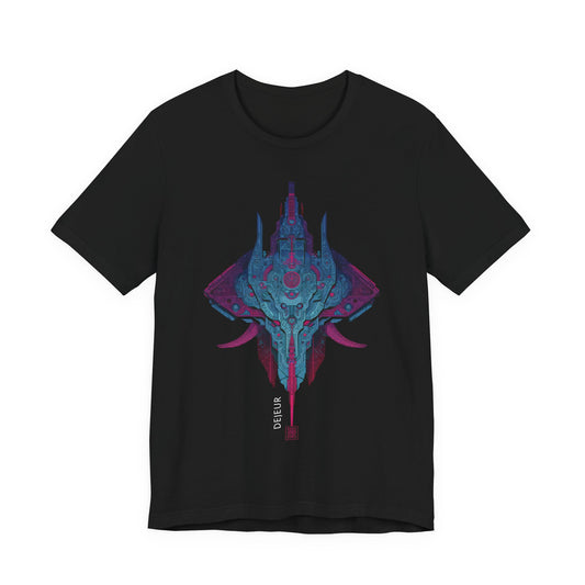 Alien Celestial Cipher Emblem - T-Shirt