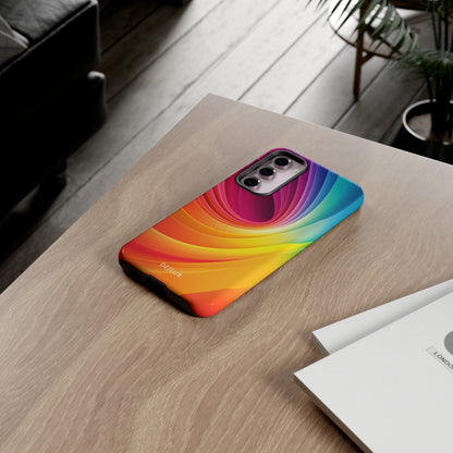 Rainbow Swirl - Samsung Galaxy Tough Case