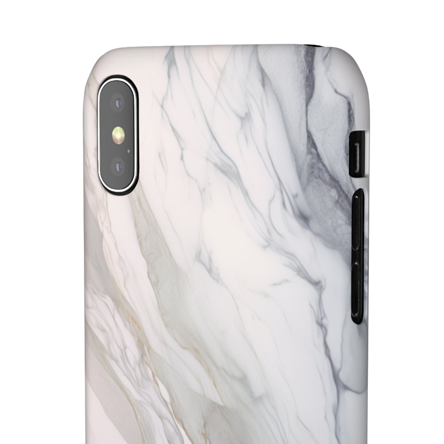 Light Cloud Marble - iPhone Snap Case