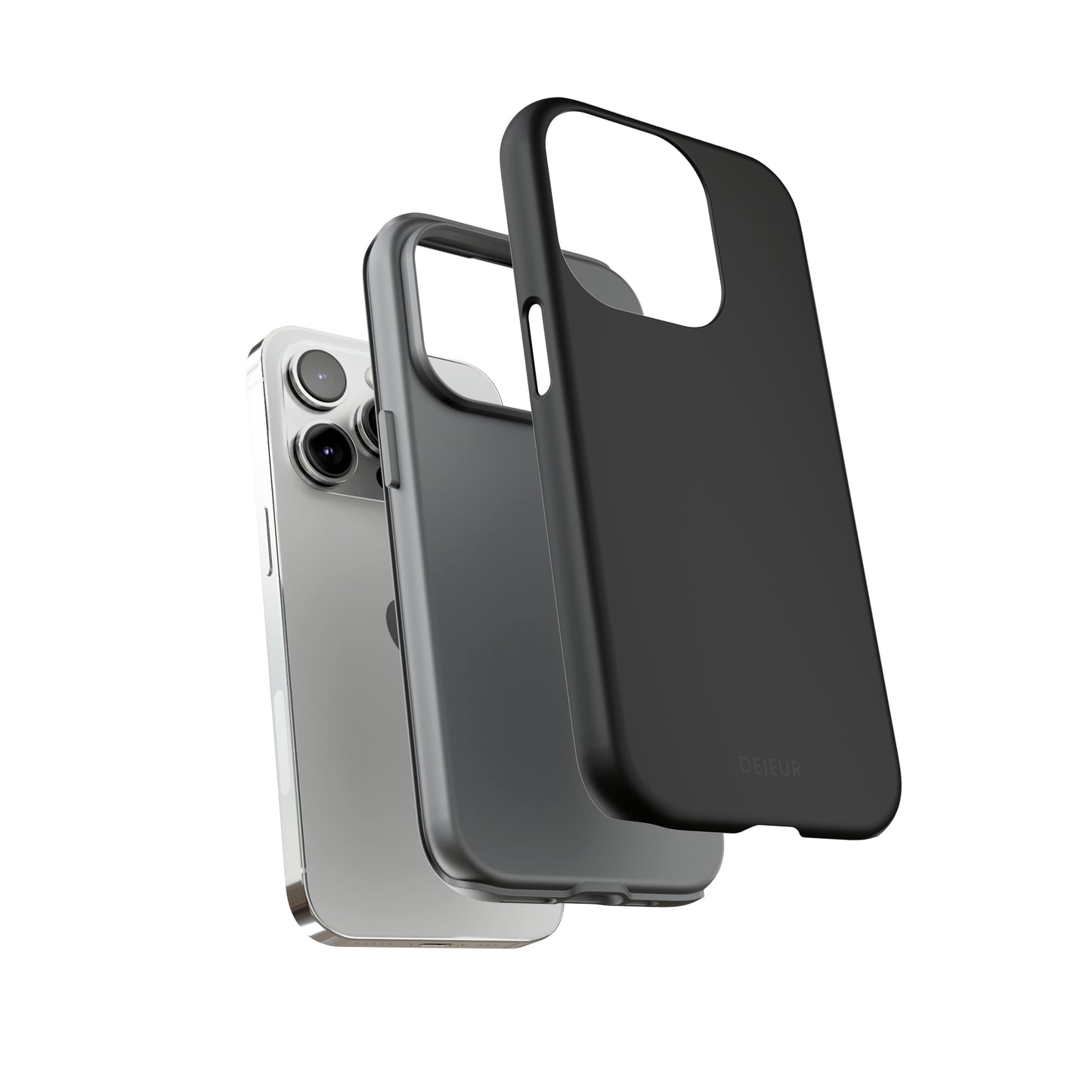 Pure Black - iPhone Tough Case