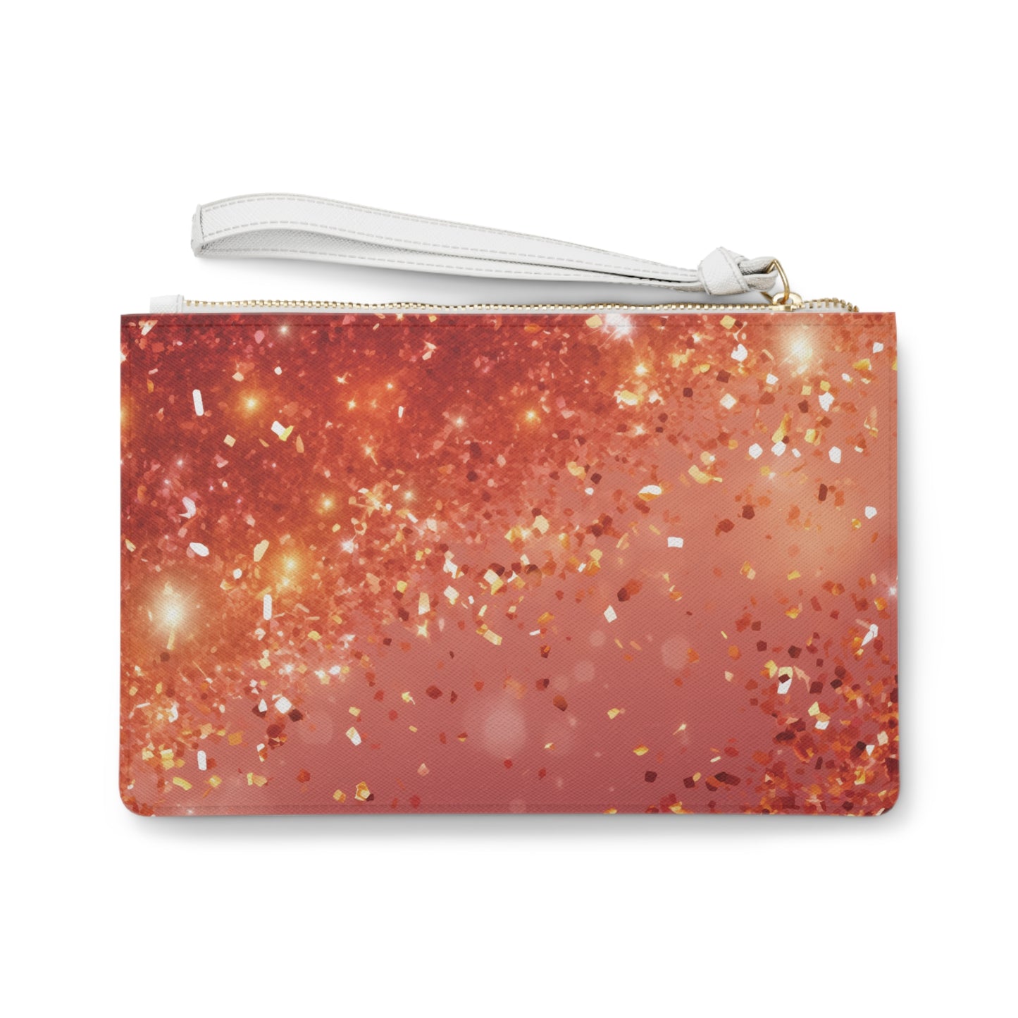 Rose Confetti Glitter - Clutch Bag