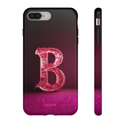 B Pink Roses - iPhone Tough Case