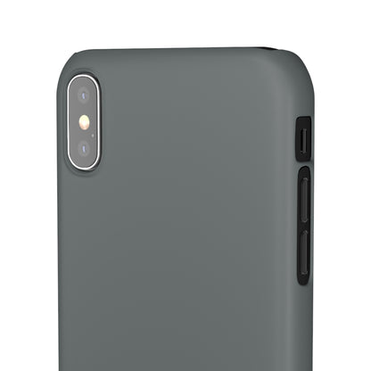 Graphite Grey - iPhone Snap Case