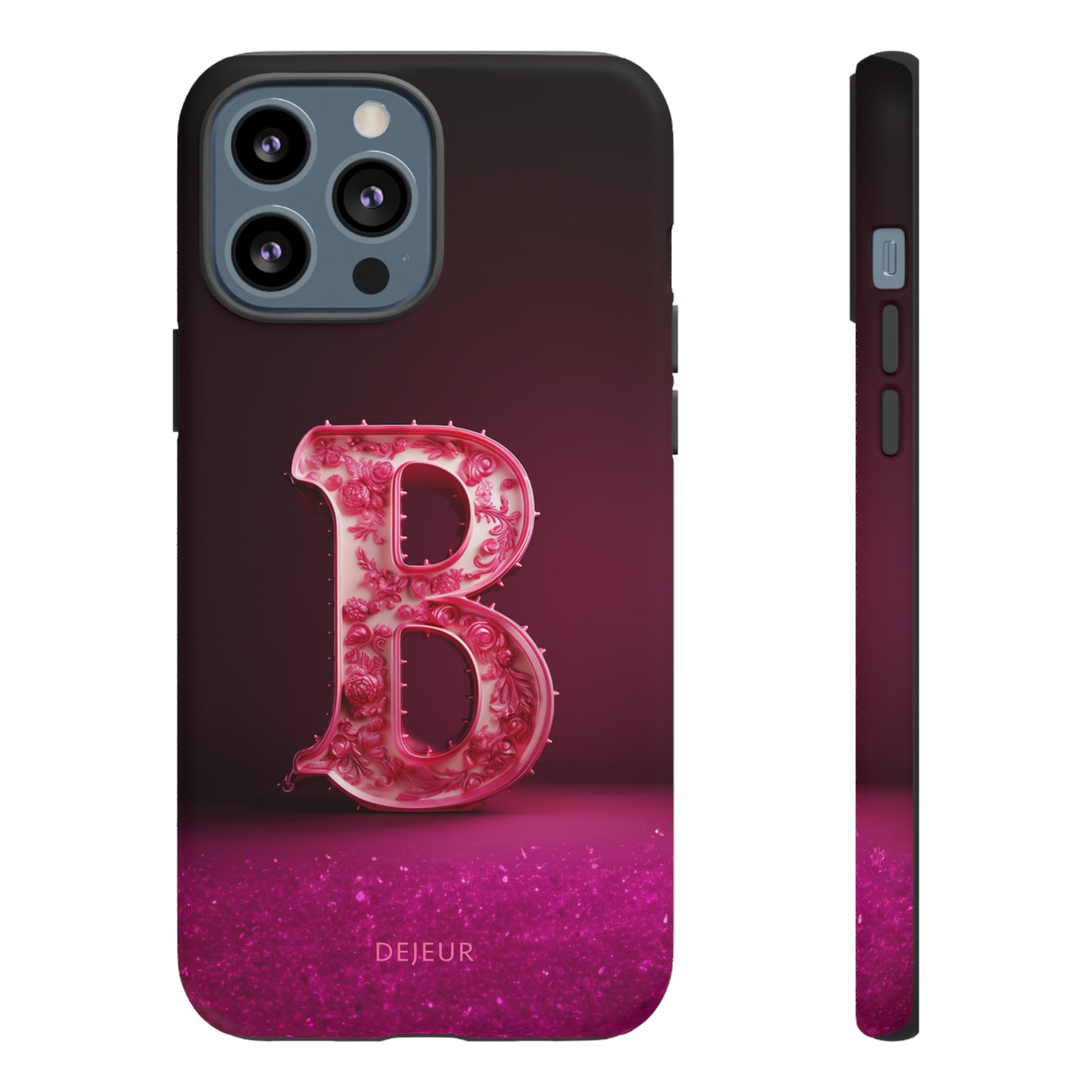 B Pink Roses - iPhone Tough Case