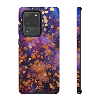 Cosmic Glitter Circles - Samsung Galaxy Tough Case