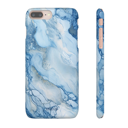 Sky Blue Marble - iPhone Snap Case