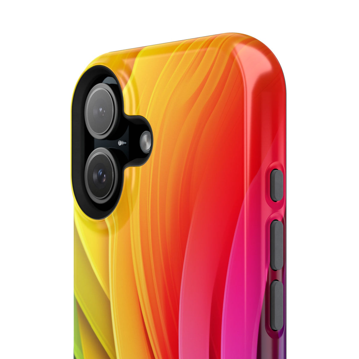 Rainbow Layers - iPhone MagSafe Tough Case