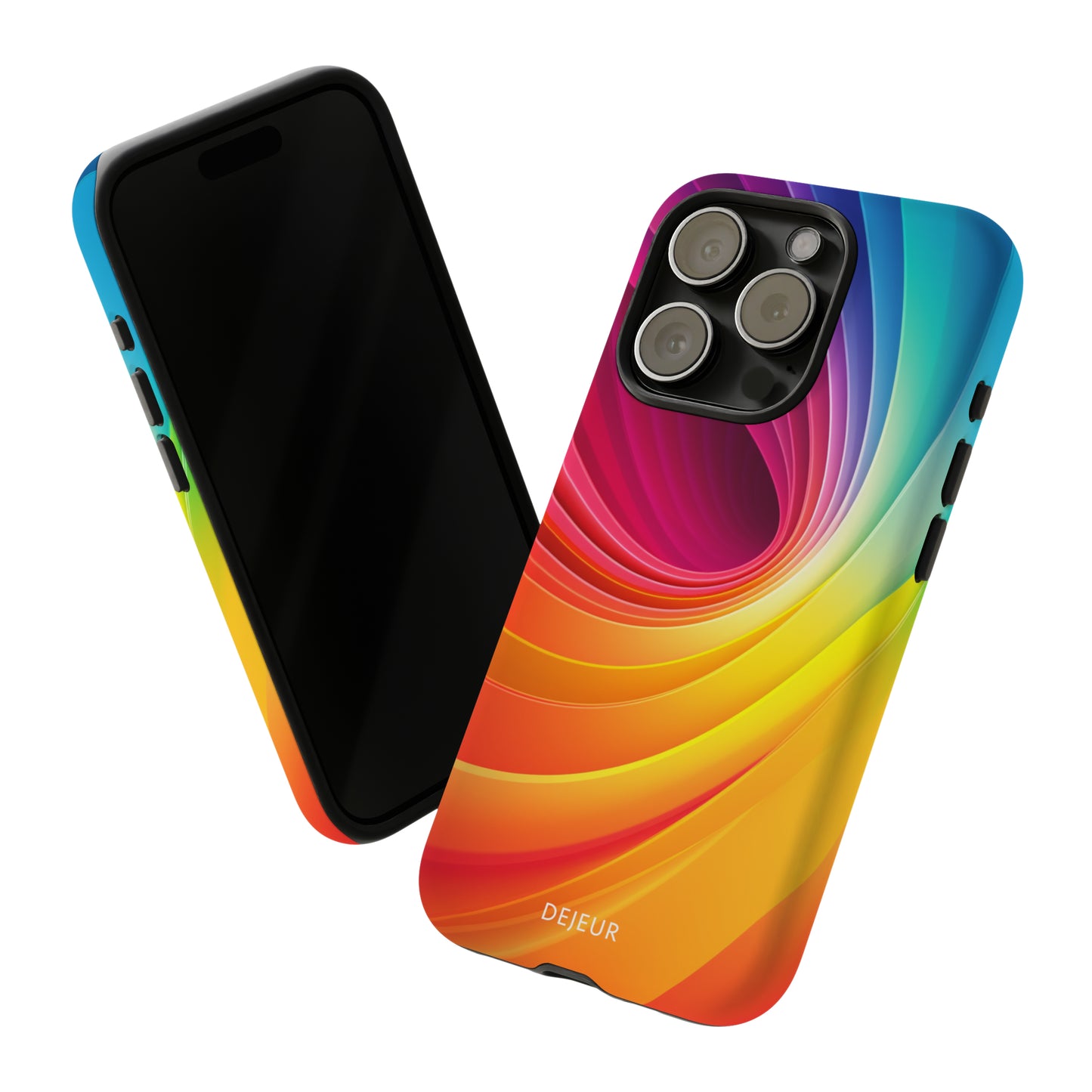 Rainbow Swirl - iPhone Tough Case