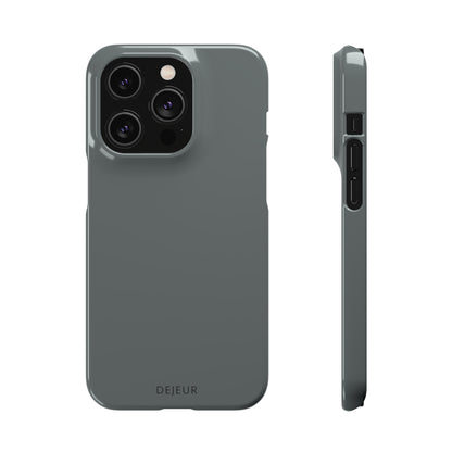 Graphite Grey B - iPhone Snap Case