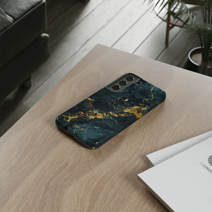 Gold Shadow Marble - Samsung Galaxy Tough Case