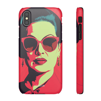 Umm Kulthum Red - iPhone Snap Case