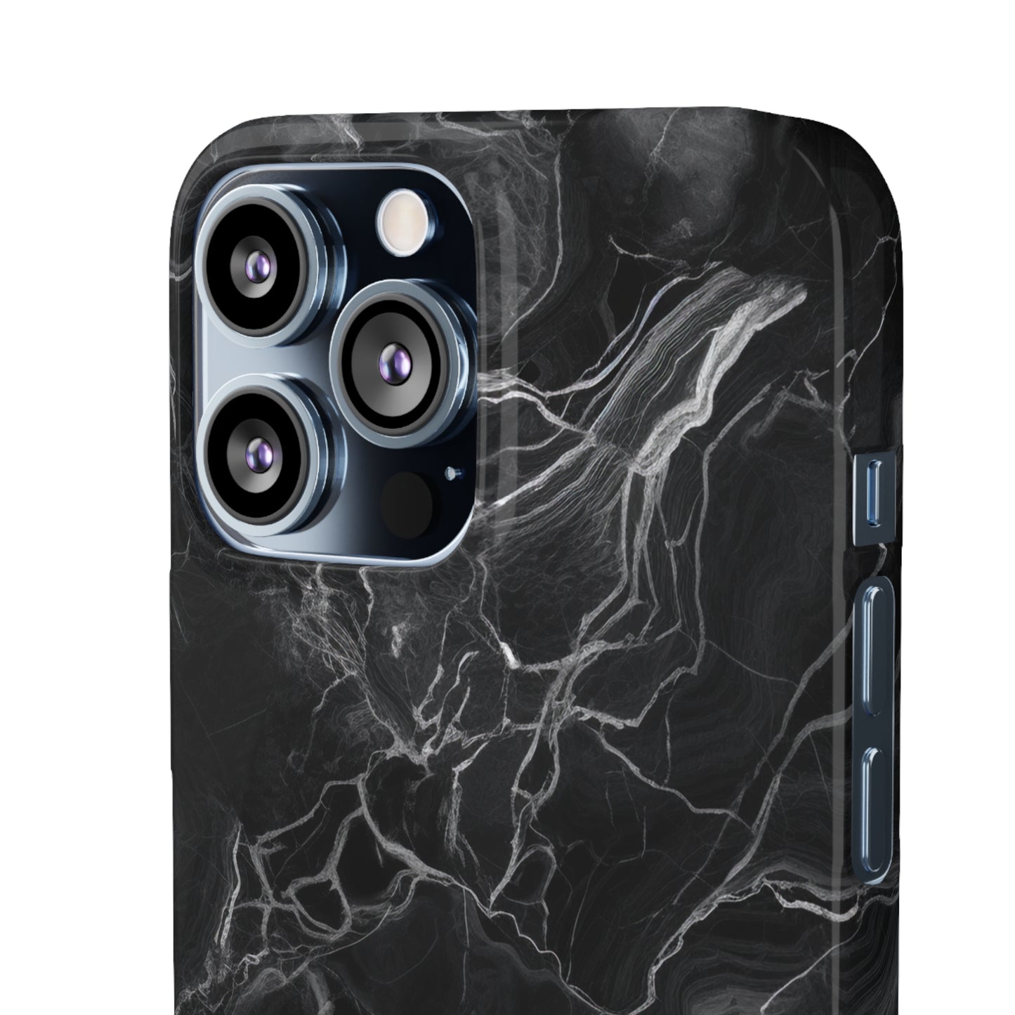 Dark Marble - iPhone Snap Case