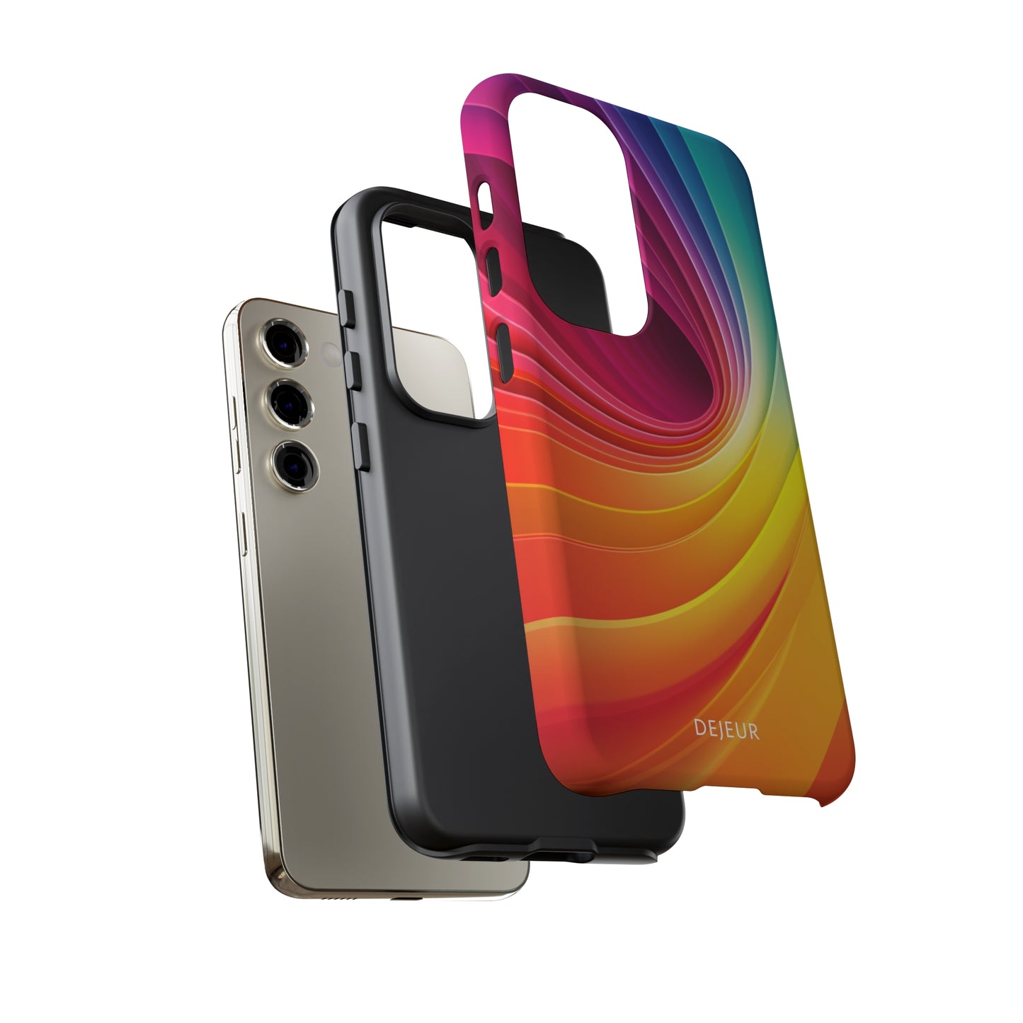 Rainbow Swirl - Samsung Galaxy Tough Case