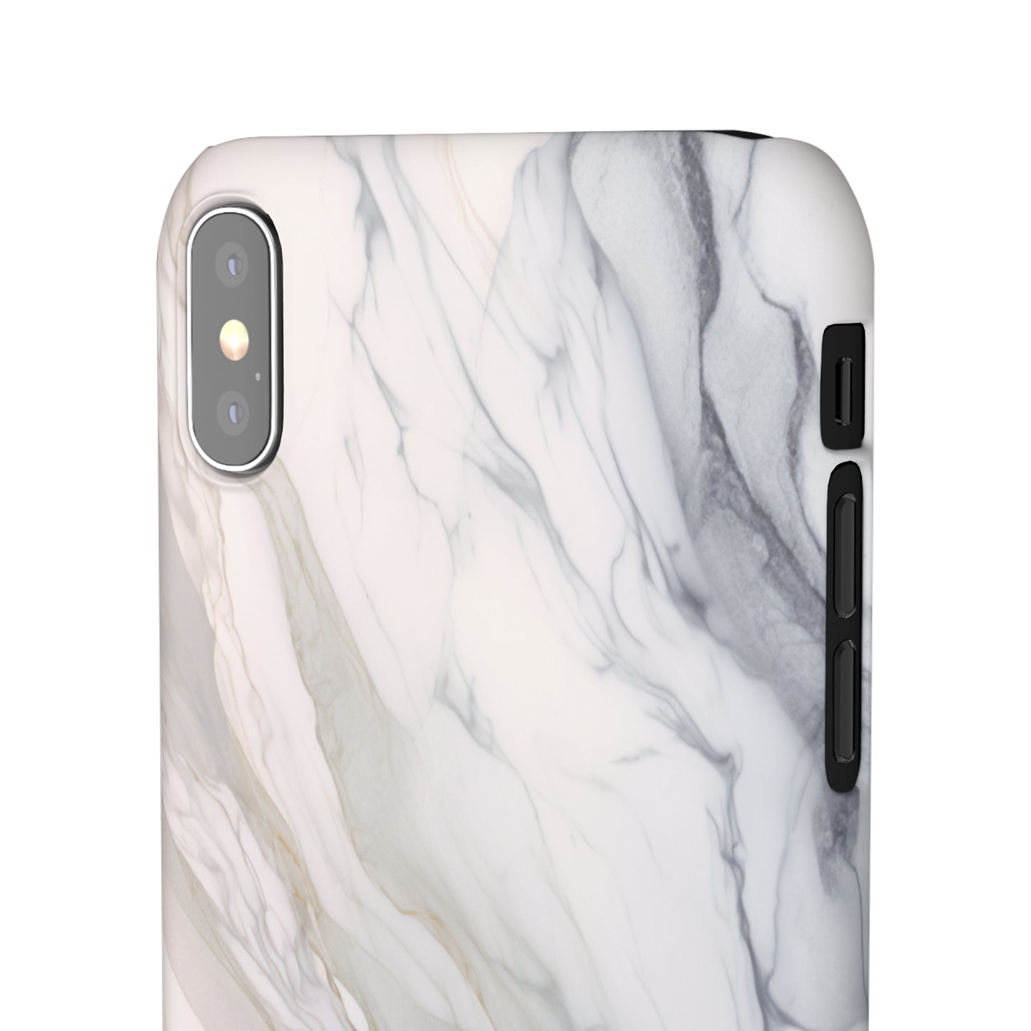 Light Cloud Marble - iPhone Snap Case