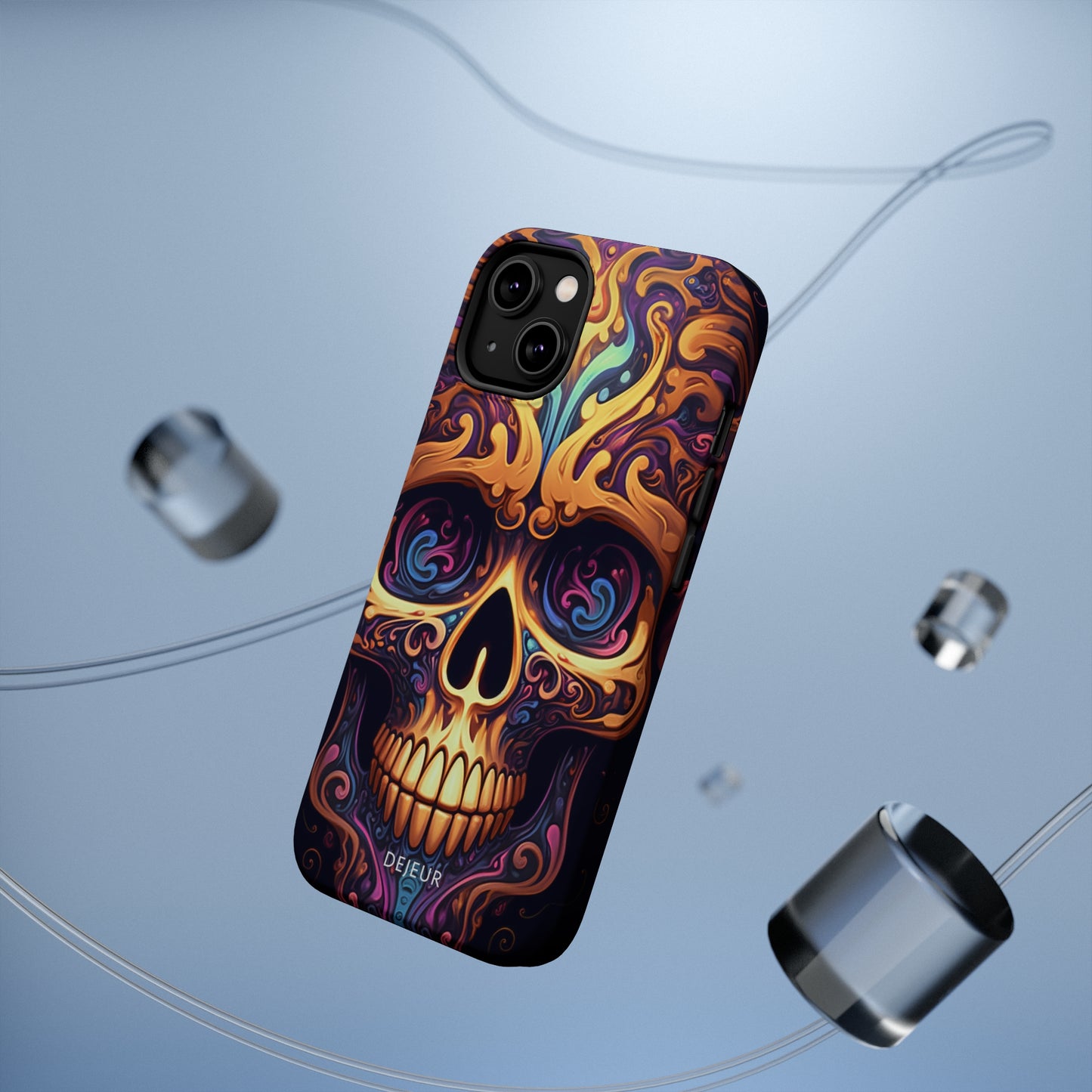 Paisley Skull - iPhone MagSafe Tough Case