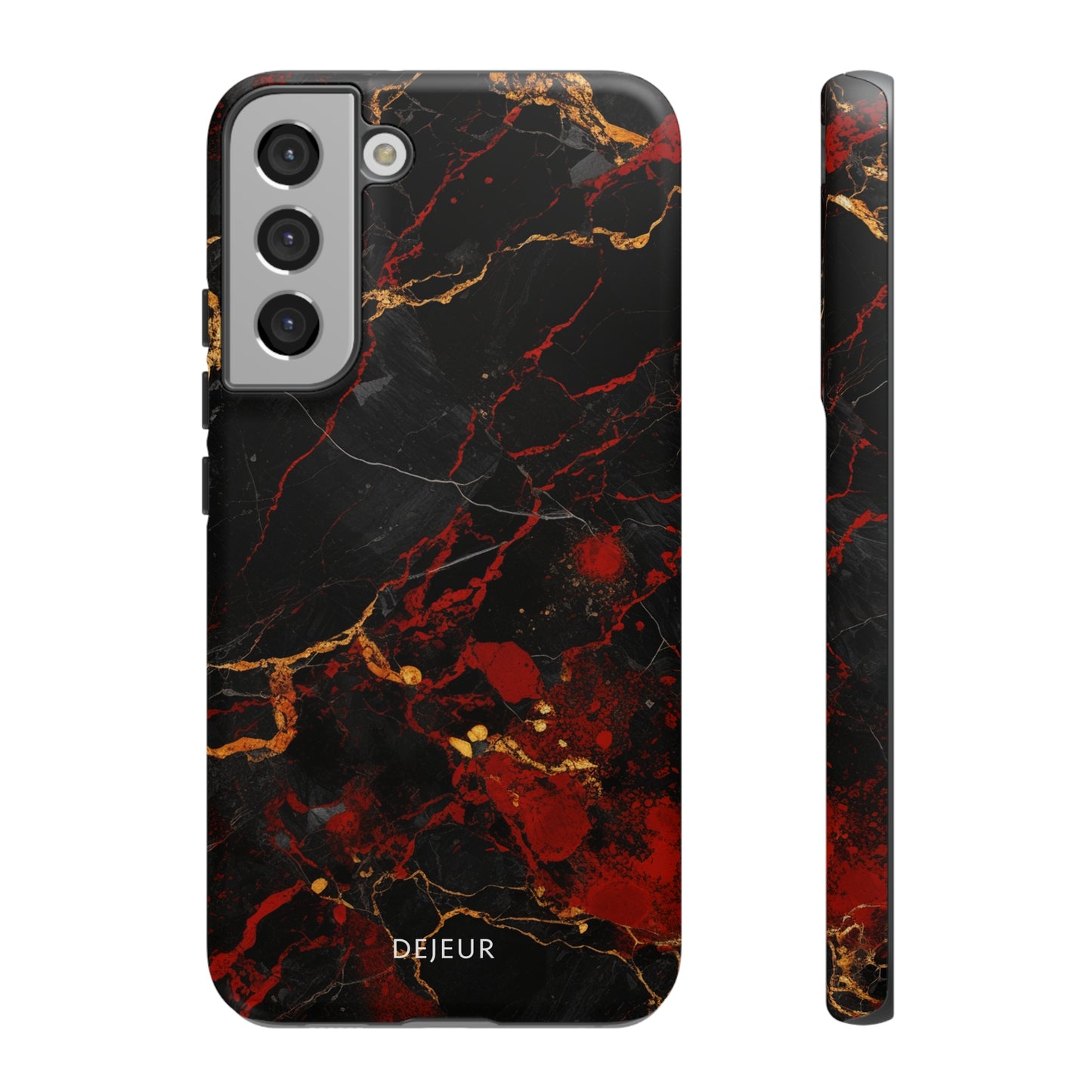 Dark Crimson Marble - Samsung Galaxy Tough Case