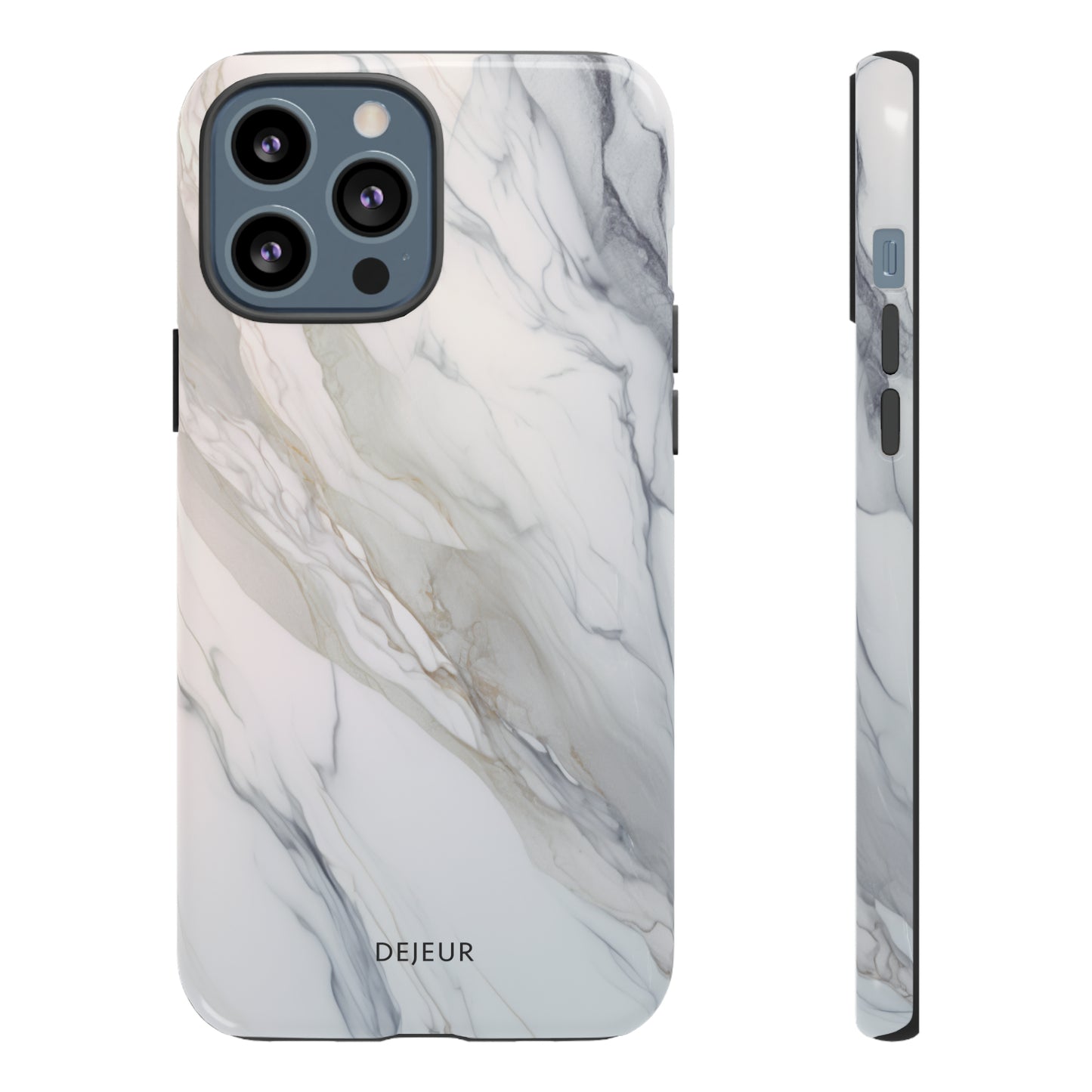 Light Cloud Marble - iPhone Tough Case