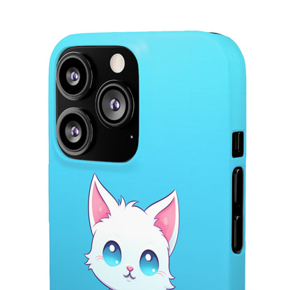 Blue Eyed Cutey Cat - iPhone Snap Case