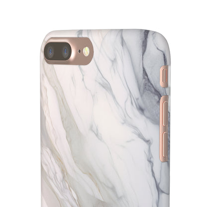 Light Cloud Marble - iPhone Snap Case