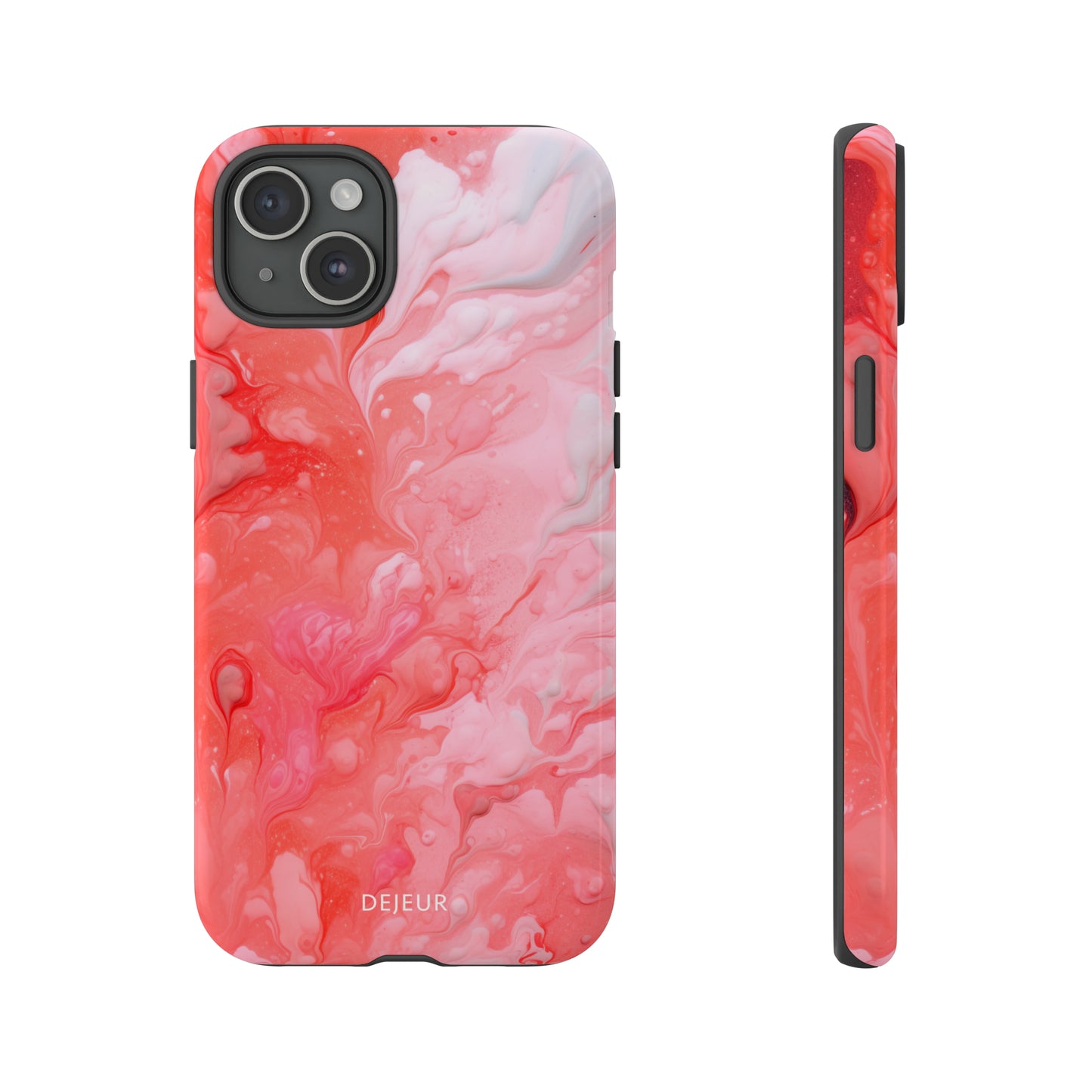 Rose Pink Marble - iPhone Tough Case