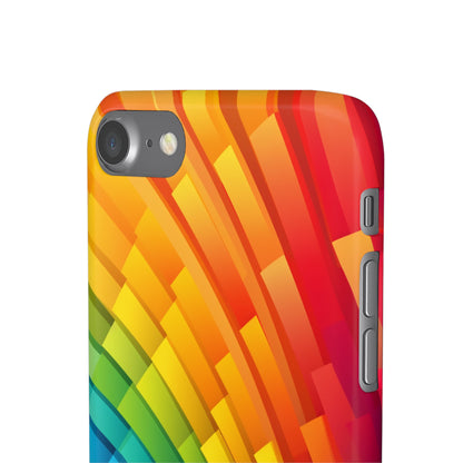 Rainbow Bars - iPhone Snap Case