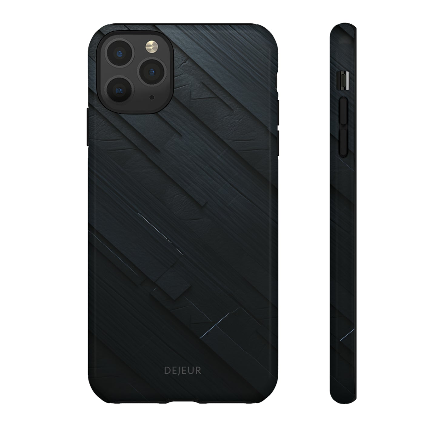 Synthetic Black Graphite - iPhone Tough Case