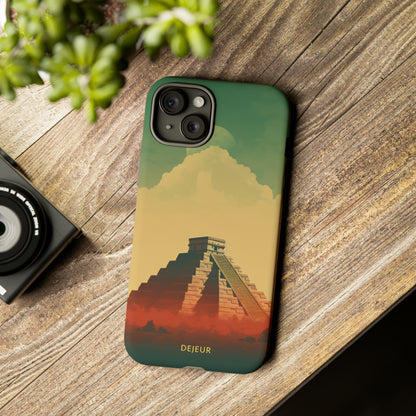 Chichen Itza Art - iPhone Tough Case