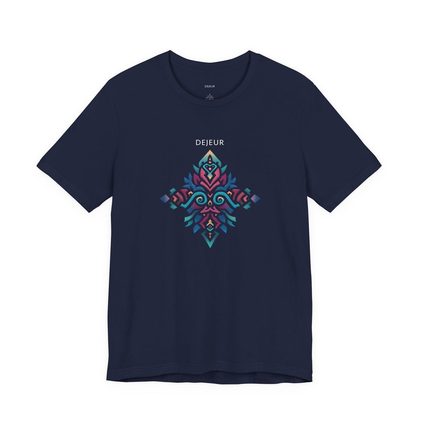 Tribal Swirling Diamond Motif - T-Shirt