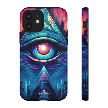 Cyberpunk 3rd Eye - iPhone Tough Case