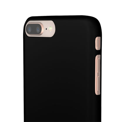 Carbon Black - iPhone Snap Case