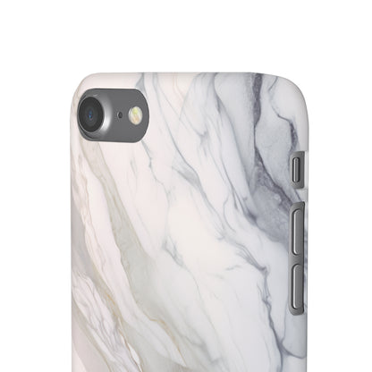 Light Cloud Marble - iPhone Snap Case