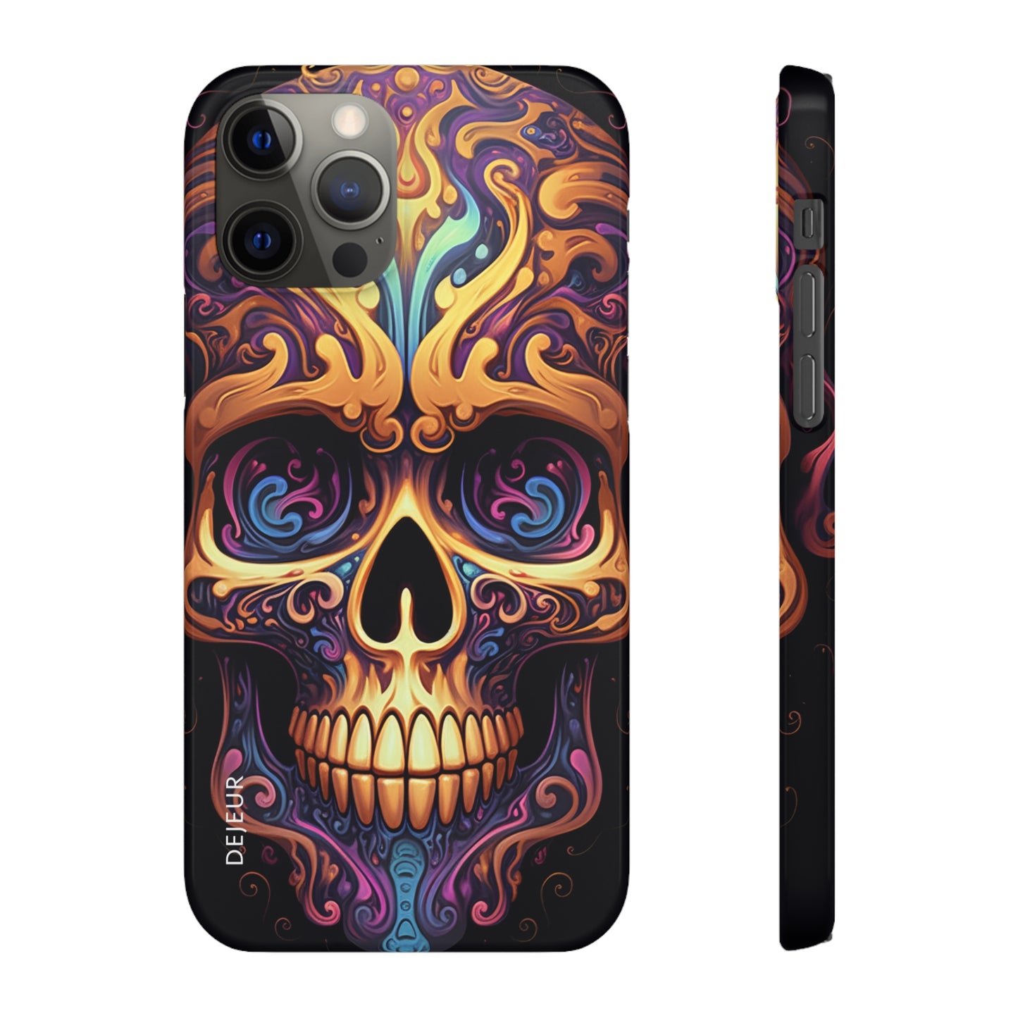 Paisley Skull - iPhone Snap Case