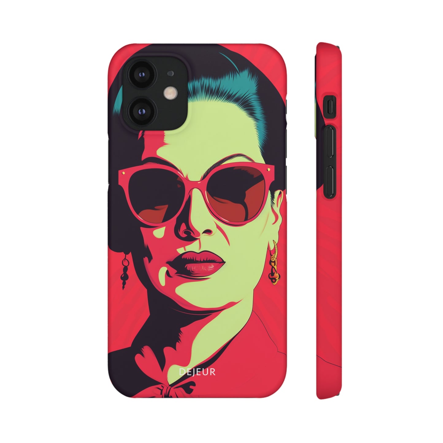 Umm Kulthum Red - iPhone Snap Case