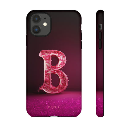 B Pink Roses - iPhone Tough Case