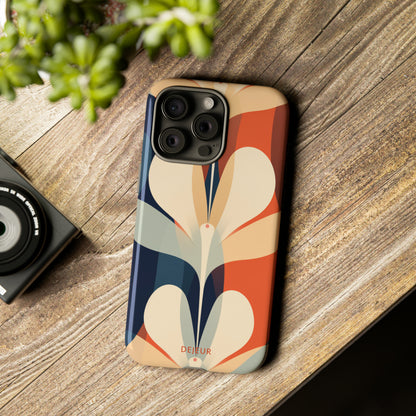 Floral Pattern Symmetrical - iPhone Tough Case