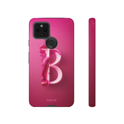 B Hot Pink Splash - Google Pixel Tough Case