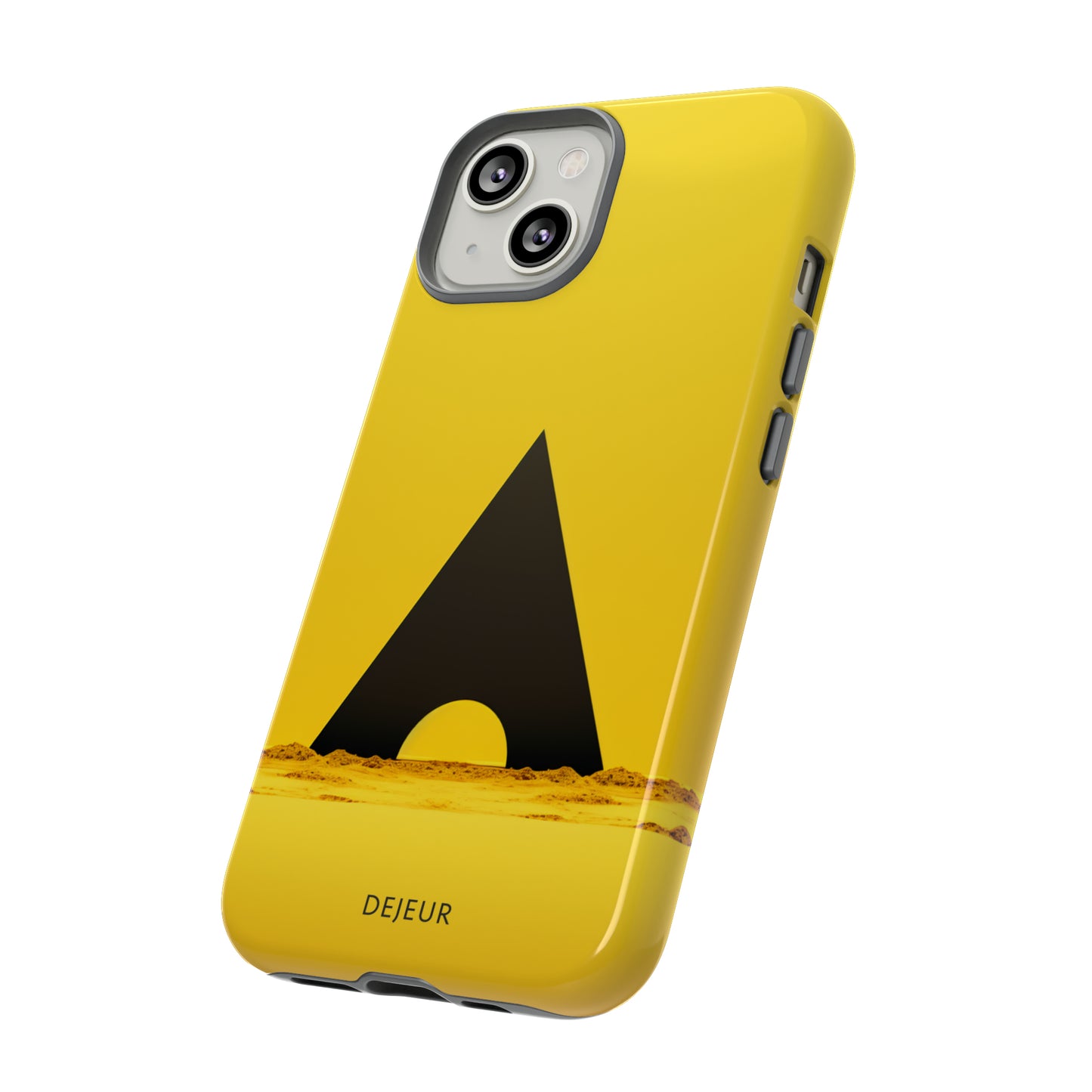 Sun Triangle Yellow - iPhone Tough Case