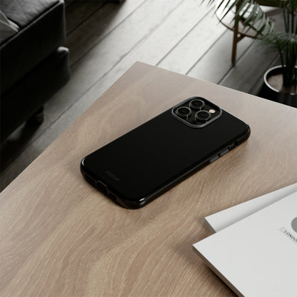 Pure Black - iPhone Tough Case