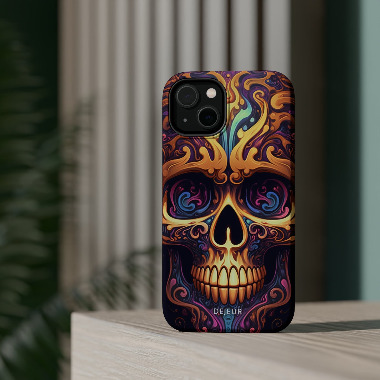 Paisley Skull - iPhone MagSafe Tough Case