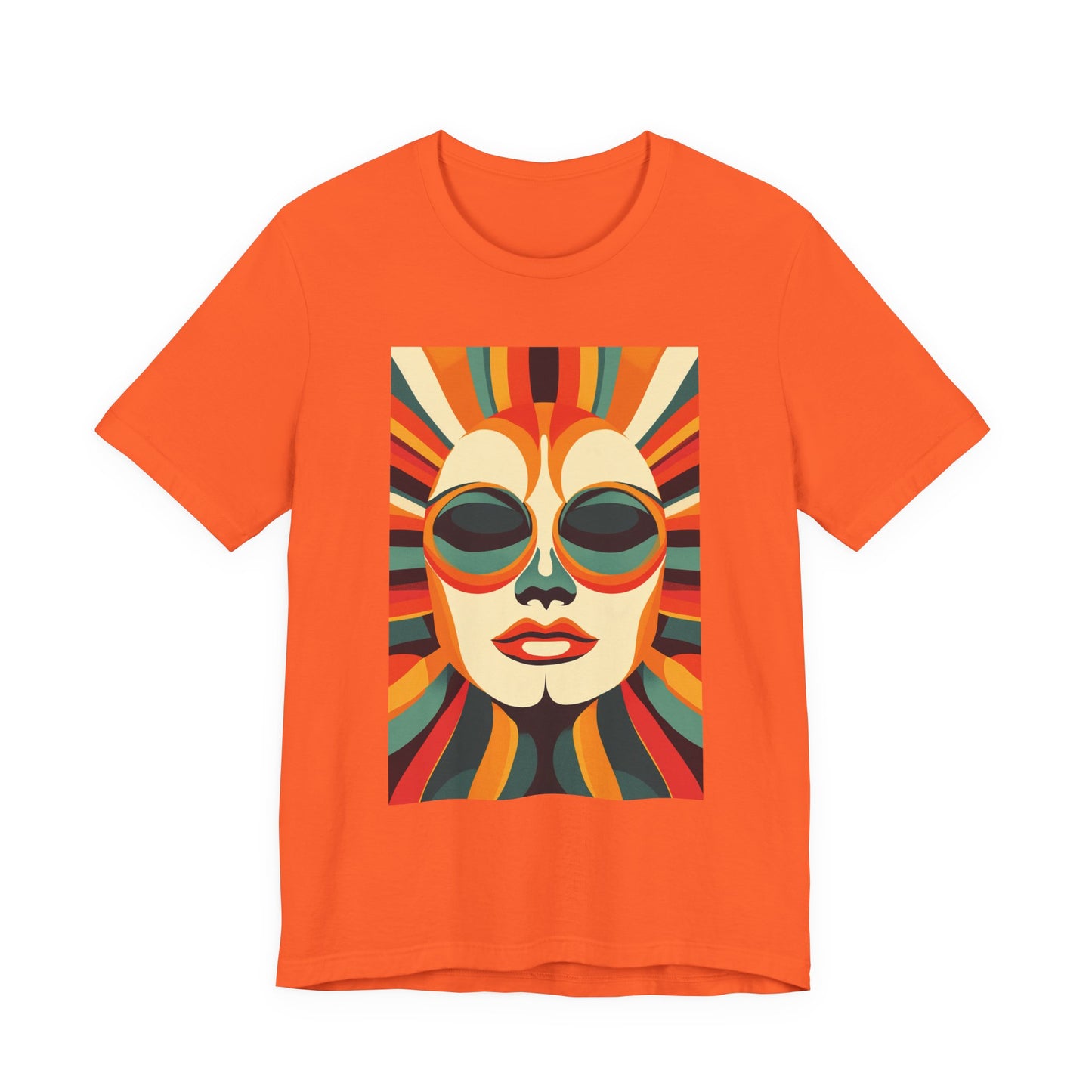 Vintage Retro Radiant Sunbeam Face - Women's T-Shirt