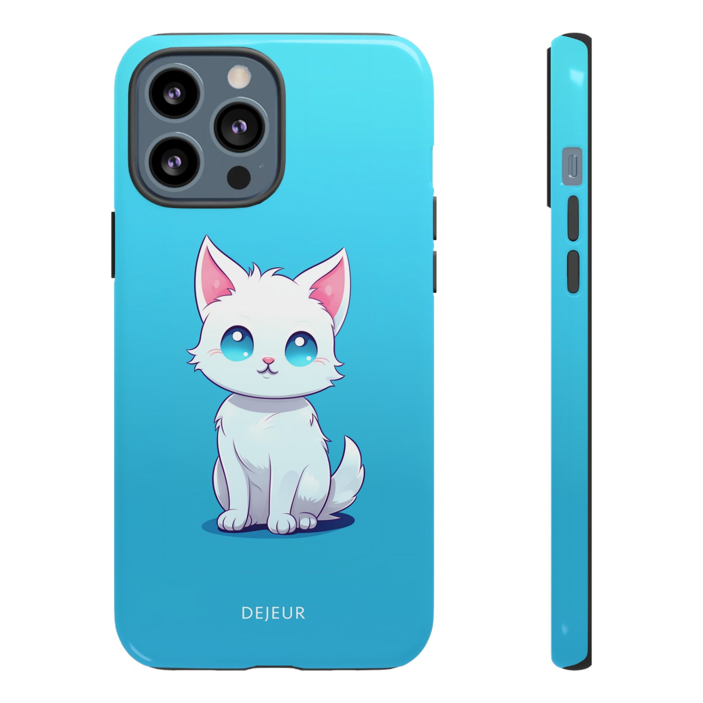 Blue Eyed Cutey Cat - iPhone Tough Case