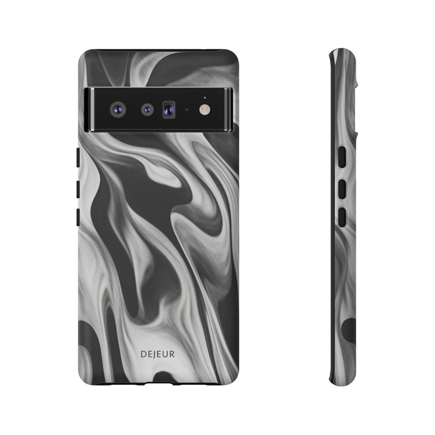 Misty Waves Monochrome - Google Pixel Tough Case