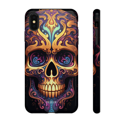 Paisley Skull - iPhone Tough Case