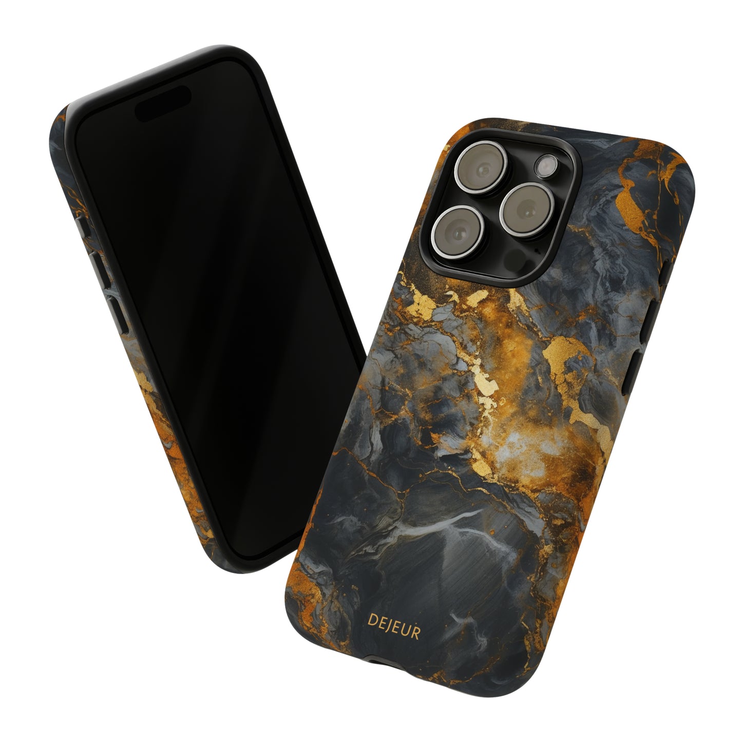 Platinum Gold Marble - iPhone Tough Case